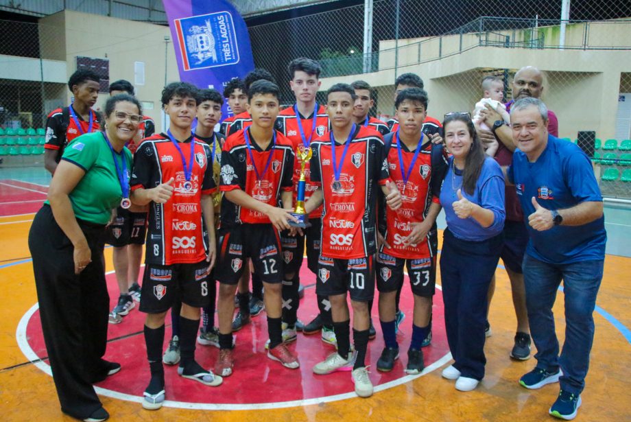 Fernando Corrêa conquista o título do futsal masculino Sub-17 dos JETs 2026 em Três Lagoas