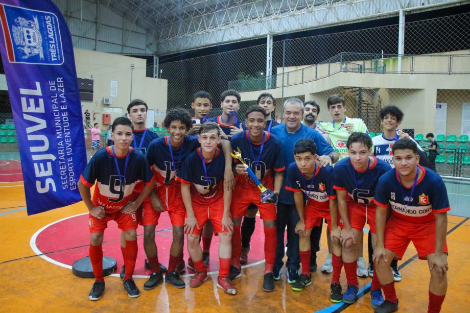 Fernando Corrêa conquista o título do futsal masculino Sub-17 dos JETs 2026 em Três Lagoas