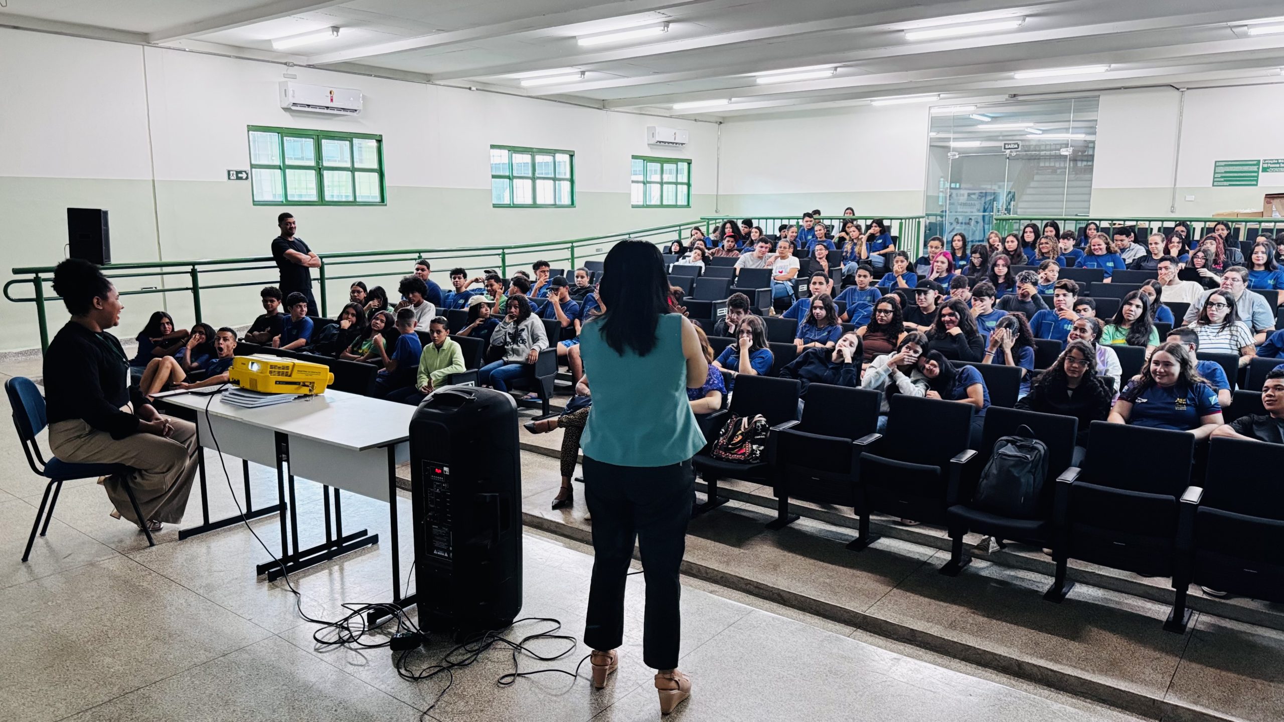 Ação educativa reforça combate ao bullying na EE Professor João Magiano Pinto