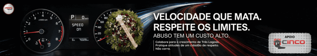 Entre a pressa e a vida: Perfil News lança campanha por um trânsito mais humano e seguro em Três Lagoas