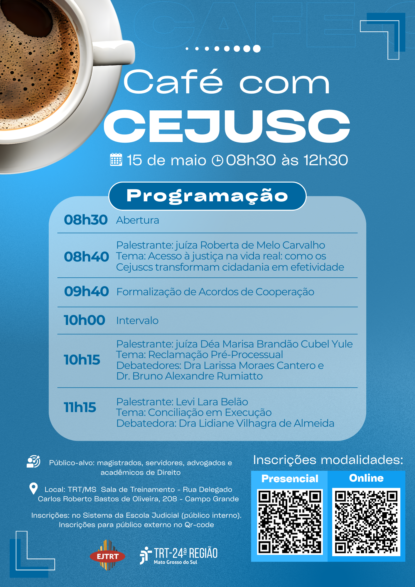 TRT/MS firma acordos de cooperação com grandes empresas para redução da litigiosidade TRT/MS firma acordos de cooperação com grandes empresas para redução da litigiosidade