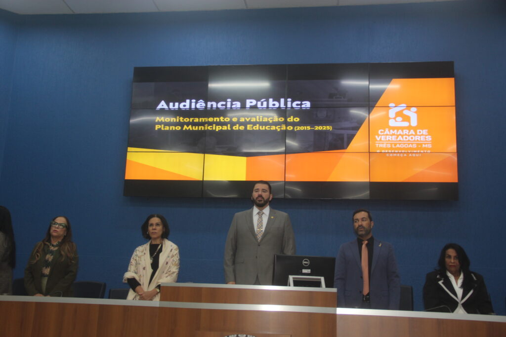 Entre avanços e novos desafios: Audiência Pública debate futuro da Educação em Três Lagoas Entre avanços e novos desafios: Audiência Pública debate futuro da Educação em Três Lagoas