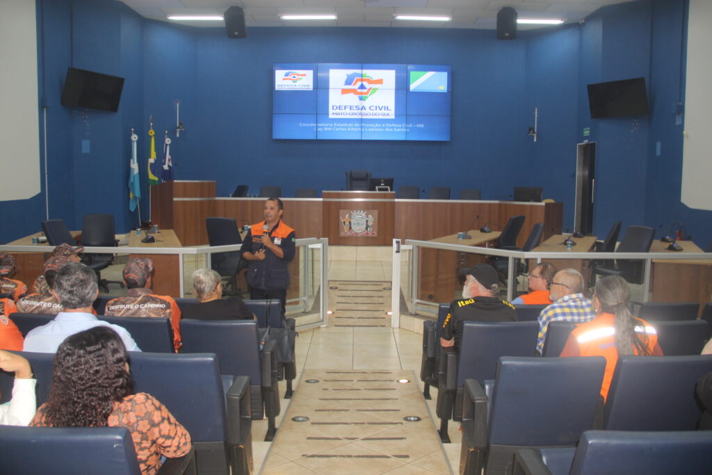 Três Lagoas fortalece prevenção e resposta a desastres com curso de capacitação promovido pela Defesa Civil Três Lagoas fortalece prevenção e resposta a desastres com curso de capacitação promovido pela Defesa Civil