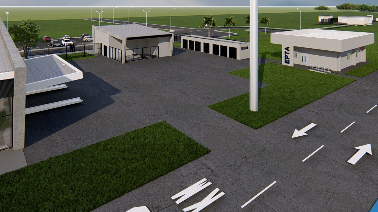 Mais moderno e funcional, novo receptivo do aeroporto ganha forma com avanço das obras em Dourados