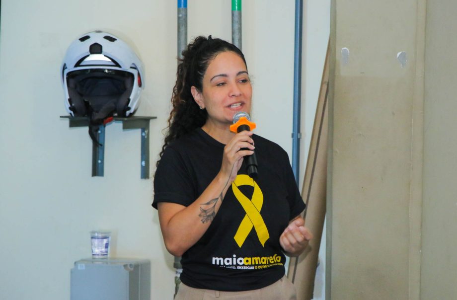Encerrando o Maio Amarelo, DEPTRAN promove palestra educativa na Petrobras Encerrando o Maio Amarelo, DEPTRAN promove palestra educativa na Petrobras
