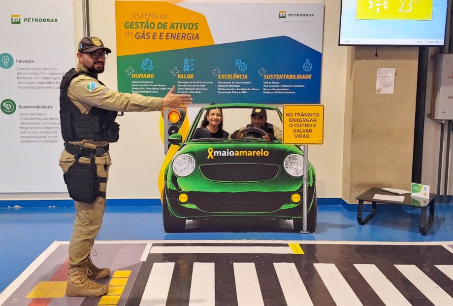 Encerrando o Maio Amarelo, DEPTRAN promove palestra educativa na Petrobras Encerrando o Maio Amarelo, DEPTRAN promove palestra educativa na Petrobras