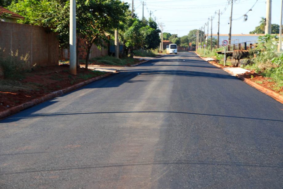 Pavimentação do Jardim das Primaveras é concluída e garante mais infraestrutura para a região