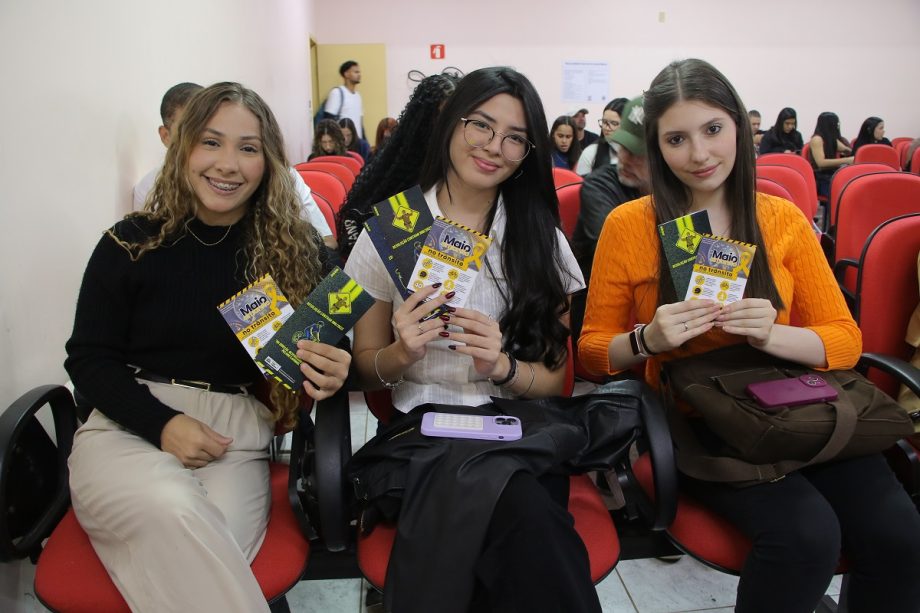 Maio Amarelo segue com ações de conscientização e palestra sobre segurança no trânsito em Três Lagoas Maio Amarelo segue com ações de conscientização e palestra sobre segurança no trânsito em Três Lagoas
