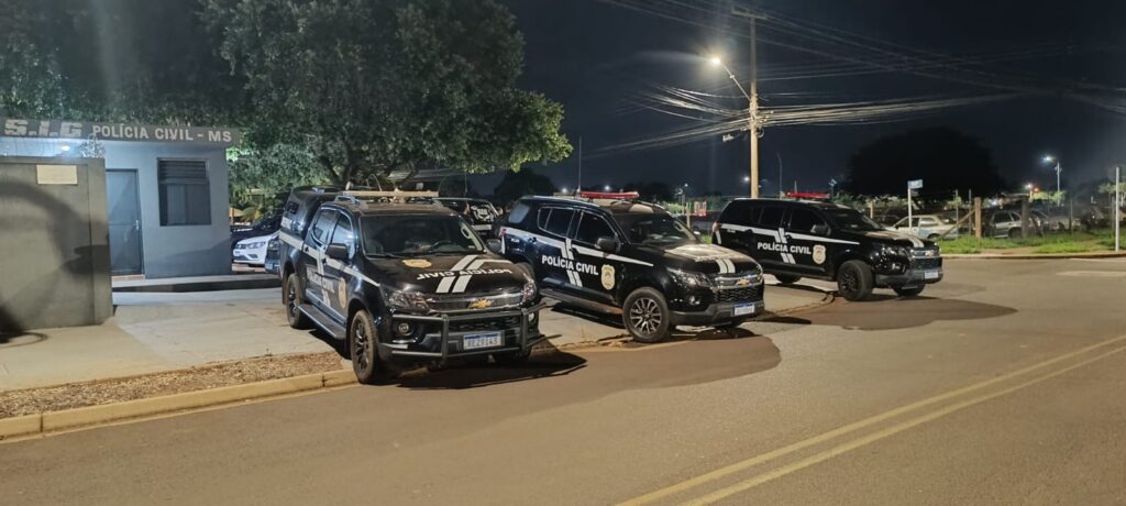 Suspeito de homicídios em série é preso em flagrante durante operação policial em Três Lagoas