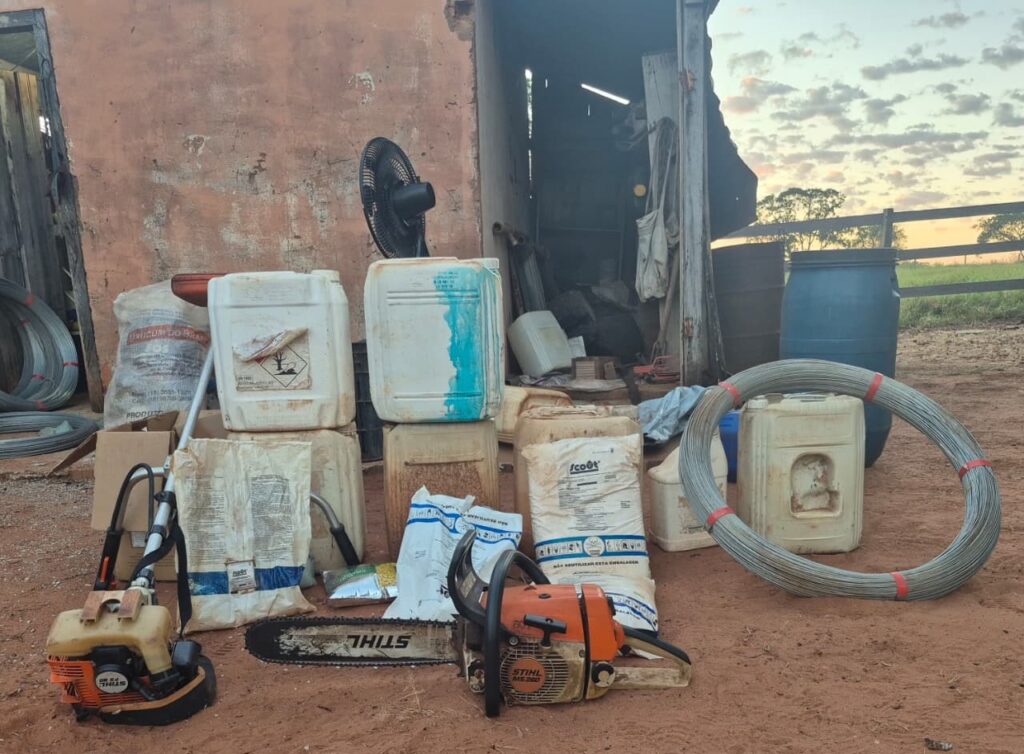 Em Brasilândia, operação contra organização criminosa prende 10 suspeitos e apreende 22 veículos em MS
