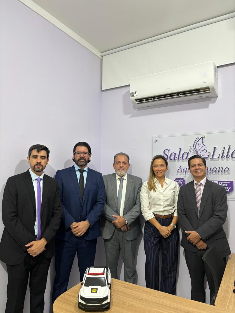 Polícia Civil inaugura 64ª Sala Lilás do Estado em Aquidauana