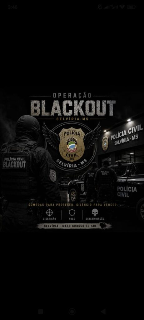 Polícia Civil de Selvíria desencadeia Operação Blackout contra furtos de fios Polícia Civil de Selvíria desencadeia Operação Blackout contra furtos de fios