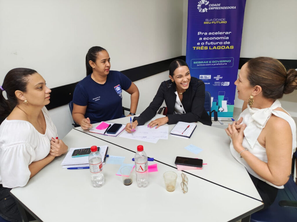 Sebrae/MS promove oficina de inovação para fortalecer decisões estratégicas na gestão pública de Três Lagoas Sebrae/MS promove oficina de inovação para fortalecer decisões estratégicas na gestão pública de Três Lagoas