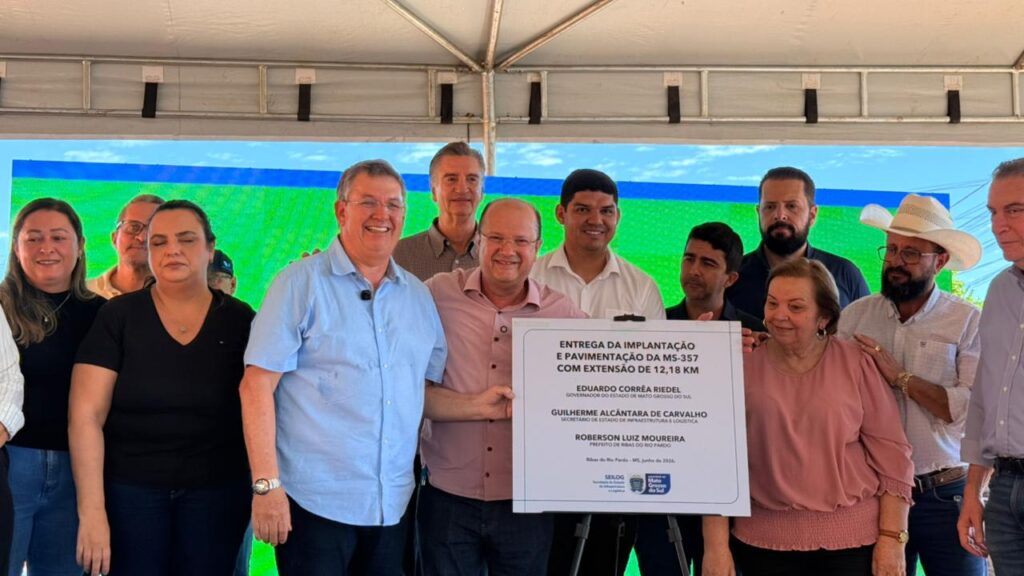 Investimentos estaduais em infraestrutura preparam Ribas do Rio Pardo para o futuro