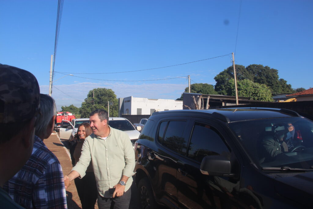 Riedel homologa licitação da MS-040 e consolida parceria com Márcia Amaral em agenda histórica para Brasilândia