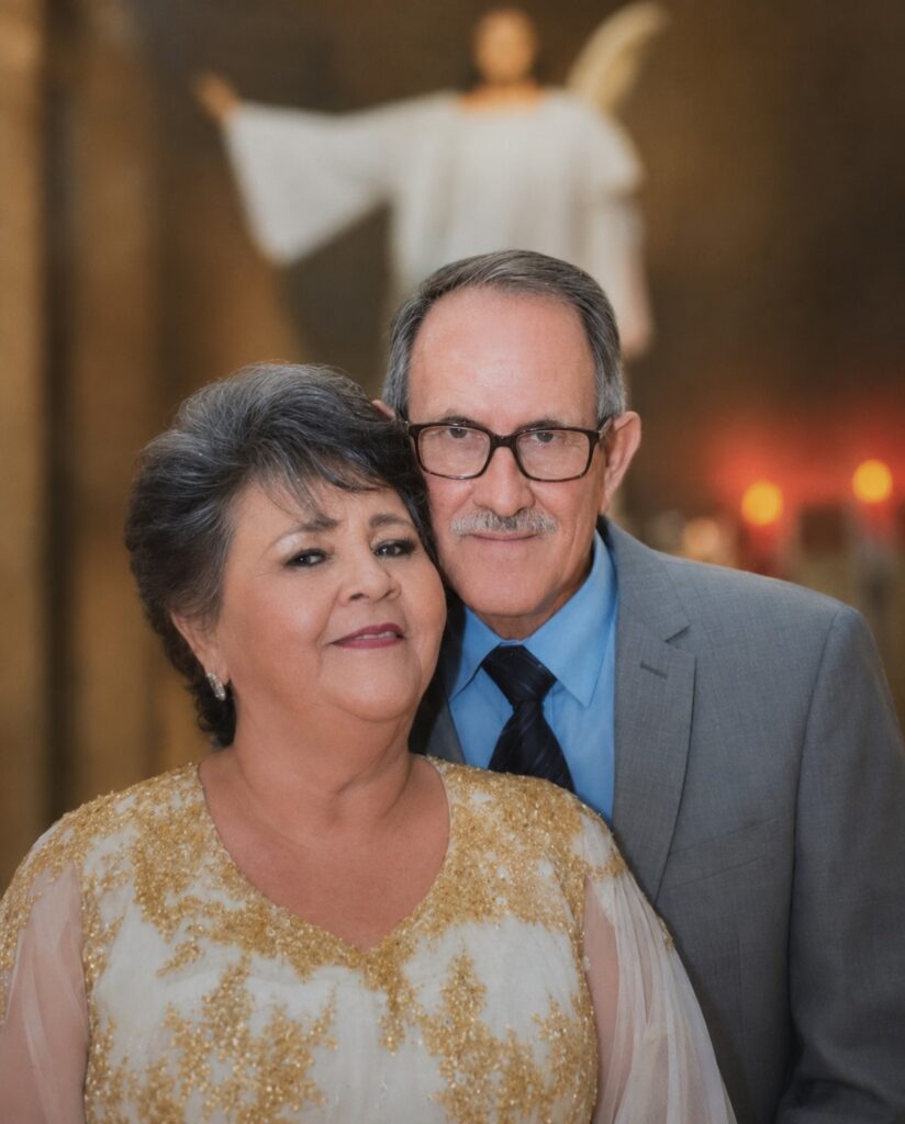 “Olhei para ele e soube: era o amor da minha vida”- Casal celebra 60 anos de união em renovação de votos “Olhei para ele e soube: era o amor da minha vida”- Casal celebra 60 anos de união em renovação de votos