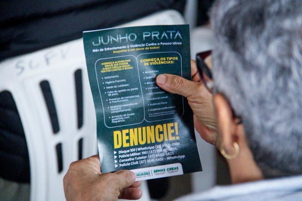 Polícia Civil promove palestra de prevenção à violência contra idosos durante campanha Junho Prata em Bataguassu Polícia Civil promove palestra de prevenção à violência contra idosos durante campanha Junho Prata em Bataguassu