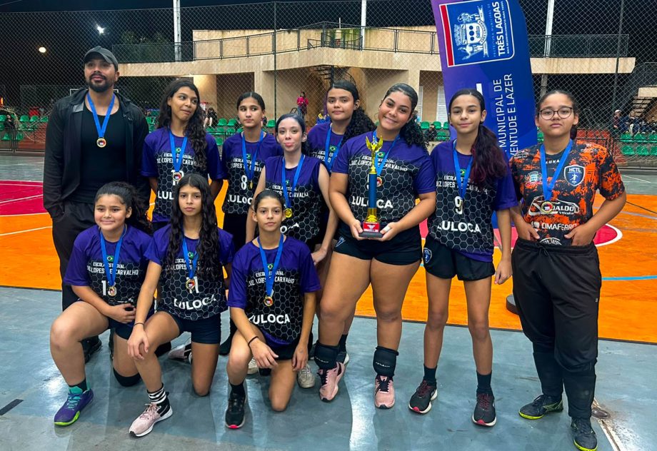 JETs 2026 — Voleibol e Handebol definem campeões da categoria Sub-17 em Três Lagoas
