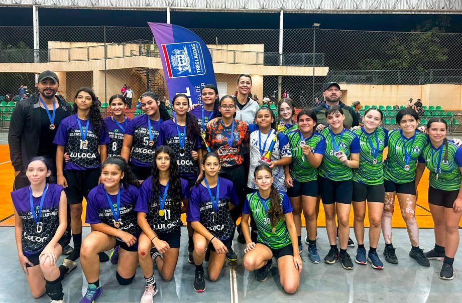 JETs 2026 — Voleibol e Handebol definem campeões da categoria Sub-17 em Três Lagoas