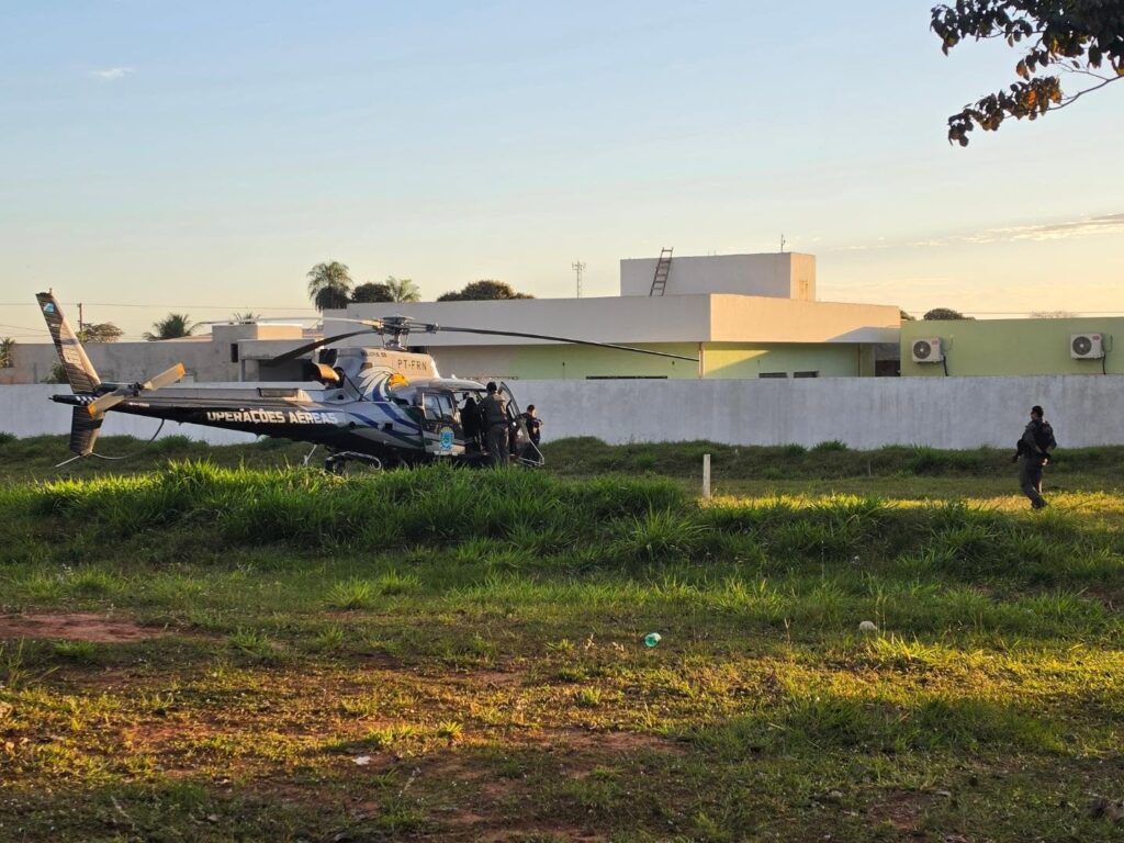 Cerco ao crime organizado: megaoperação mobiliza forças policiais e helicóptero sobrevoa Ribas do Rio Pardo