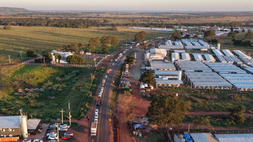 Projeto Sucuriú ultrapassa 60% das obras civis e inicia fase crítica de montagem industrial Projeto Sucuriú ultrapassa 60% das obras civis e inicia fase crítica de montagem industrial