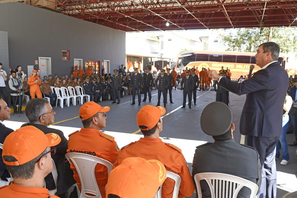 Com investimentos e planejamento, Governo de MS valoriza atuação do Corpo de Bombeiros Com investimentos e planejamento, Governo de MS valoriza atuação do Corpo de Bombeiros