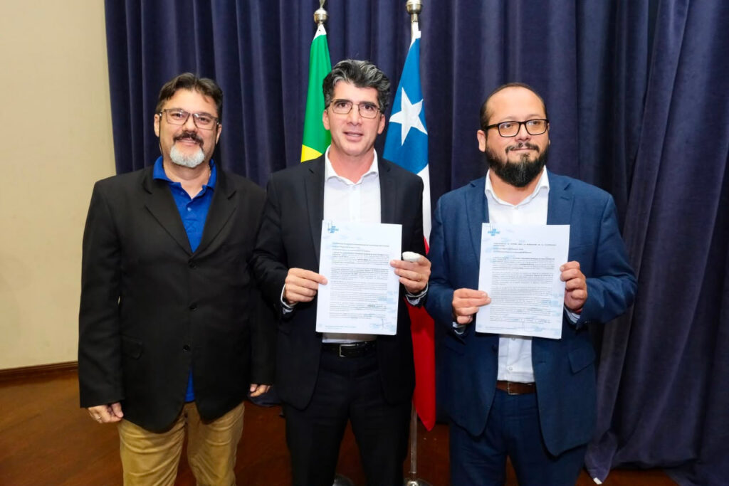 Acordos reforçam cooperação entre Mato Grosso do Sul e região chilena de Tarapacá Acordos reforçam cooperação entre Mato Grosso do Sul e região chilena de Tarapacá