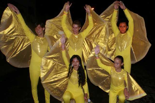 Escolas Acadêmicos Unidos de Três Lagoas e X15 alegram a noite durante desfile