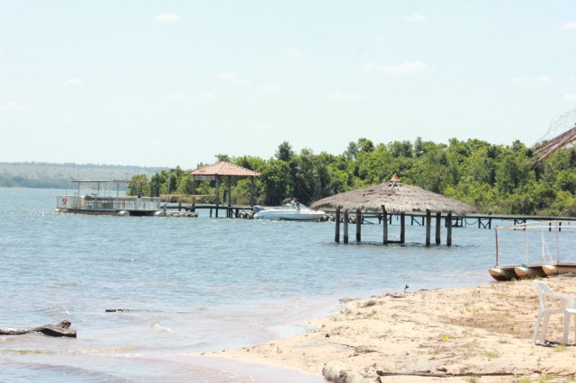 Confraternização da equipe Perfilnews na Pousada do Tucunaré