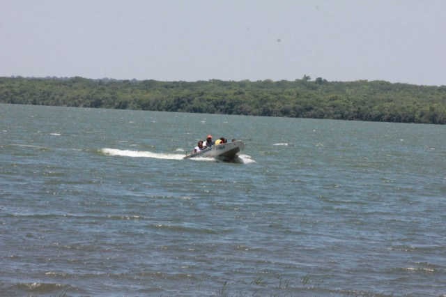 Confraternização da equipe Perfilnews na Pousada do Tucunaré