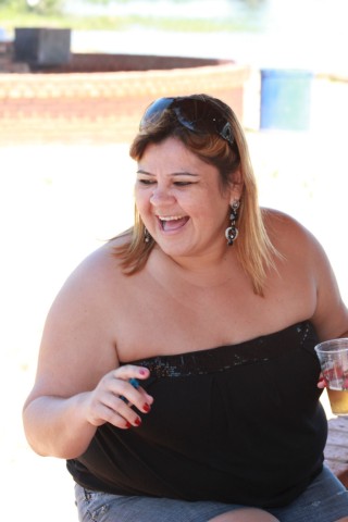 Confraternização da equipe Perfilnews na Pousada do Tucunaré