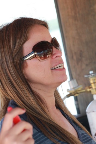 Confraternização da equipe Perfilnews na Pousada do Tucunaré