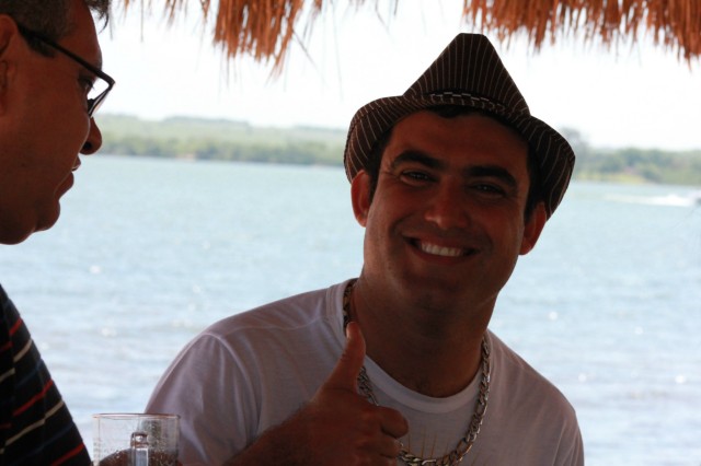 Confraternização da equipe Perfilnews na Pousada do Tucunaré