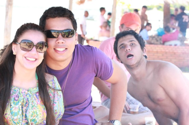 Confraternização da equipe Perfilnews na Pousada do Tucunaré