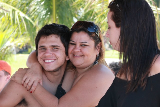 Confraternização da equipe Perfilnews na Pousada do Tucunaré