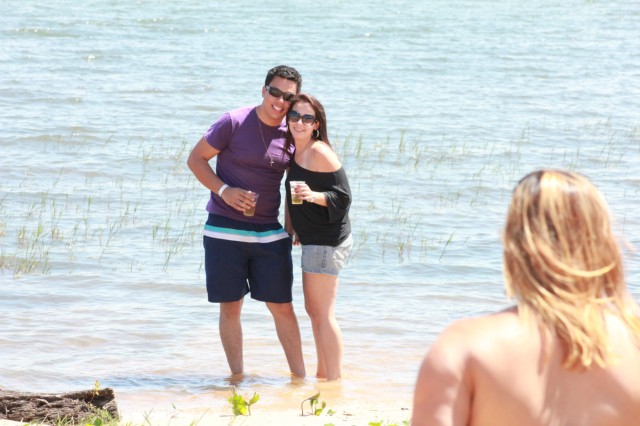 Confraternização da equipe Perfilnews na Pousada do Tucunaré