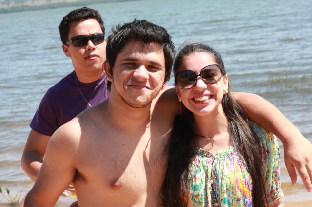 Confraternização da equipe Perfilnews na Pousada do Tucunaré