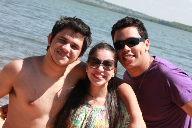 Confraternização da equipe Perfilnews na Pousada do Tucunaré