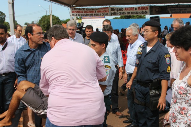 Puccinelli presta primeiros socorros à paciente em Brasilândia