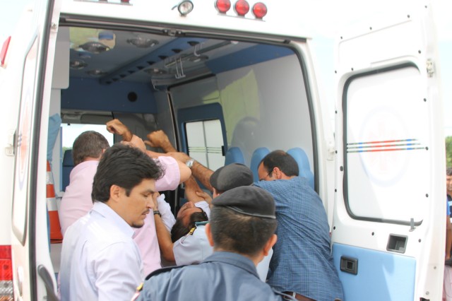 Puccinelli presta primeiros socorros à paciente em Brasilândia