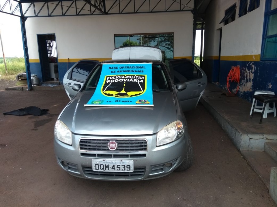 Carro com 539 quilos de maconha é apreendido pela Polícia Militar Rodoviária