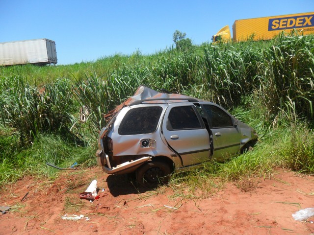 Homem morre após capotar veículo na BR 267