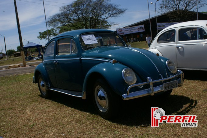 Encontro de carros antigos recebe milhares de pessoas