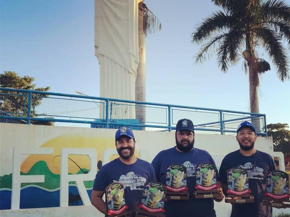 Equipe de vereador de Três Lagoas vence Festival de Pesca em Minas Gerais