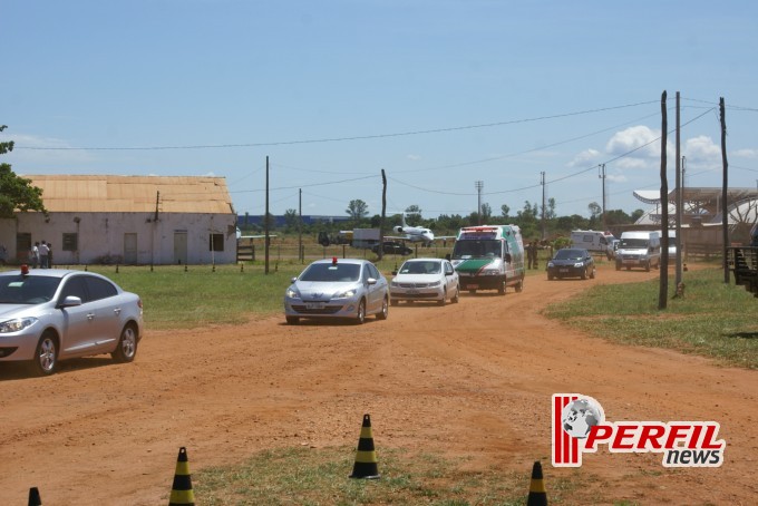 Várias autoridades chegaram em Três Lagoas para a inauguração Eldorado Brasil