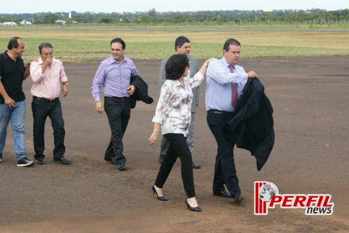 Várias autoridades chegaram em Três Lagoas para a inauguração Eldorado Brasil
