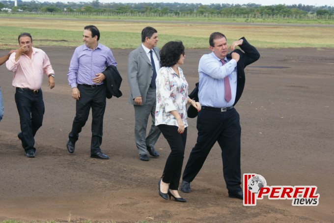 Várias autoridades chegaram em Três Lagoas para a inauguração Eldorado Brasil