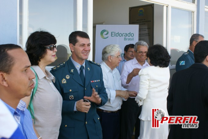 Várias autoridades chegaram em Três Lagoas para a inauguração Eldorado Brasil