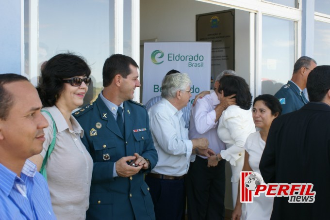 Várias autoridades chegaram em Três Lagoas para a inauguração Eldorado Brasil