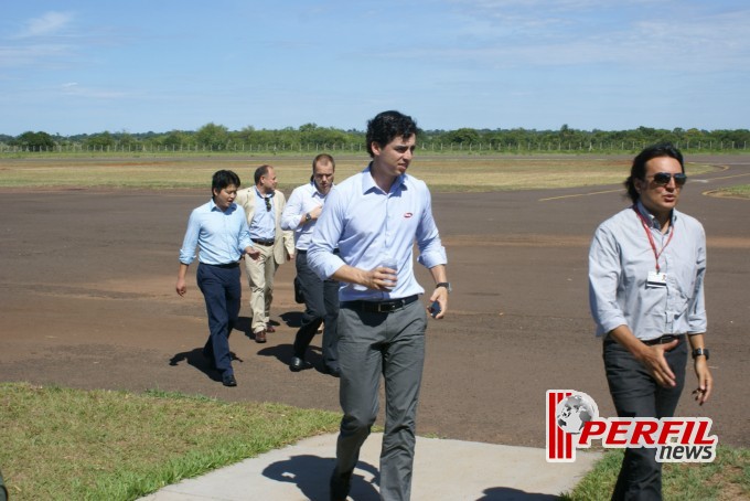 Várias autoridades chegaram em Três Lagoas para a inauguração Eldorado Brasil